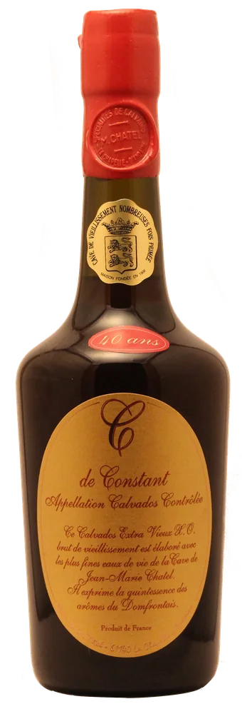 Bouteille du Calvados « C » de Constant, Extra Vieux X.O