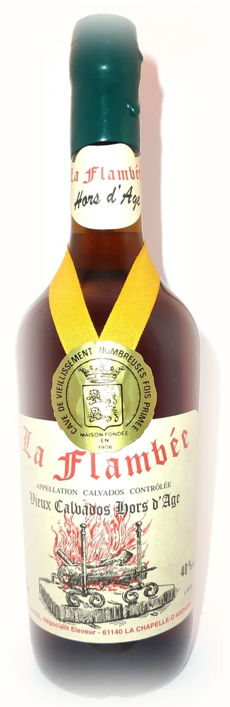 Bouteille de La Flambée Cordon Jaune